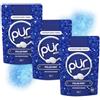 PUR Gum PUR Mints | Caramelle alla menta Senza Aspartame | Dolcificate con Xilitolo | Senza Zucchero, Vegane, Senza Glutine | Gusto Naturale Menta Polare | 65 Pezzi in Bustina Richiudibile (3 Confezione)