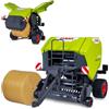 JAMARA 405237 Claas Rollant 520 Rotopressa per trattore RC 1:16 - Accessori agricoli, idea regalo per bambini, carico e scarico, segmenti rotanti manualmente