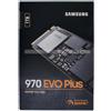 Samsung SSD 970 EVO Plus 1TB 500GB 250GB PCIe M2 NVMe Internal Solid State Drive