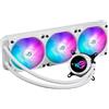 ASUS 360mm All-in-One AIO Liquid CPU Cooler ROG STRIX LC III 360 ARGB WHT Bianco