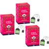 English Tea Shop | Tisana Frutti Rossi del Bosco | Infuso Rooibos Lamponi Fragole Mirtilli Senza Caffeina in Eco Box - 3 x 20 Filtri