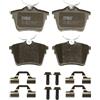 TRW GDB1596 Pastiglie Freno Set di 4 para Citroen C5 III Break (RW_) 2008 - Assale Posteriore e Altri Veicoli