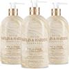 Baylis & Harding BHELHWLF Elements Pink Blossom And Lotus Flower - Lavaggio Mani, 500 ml (Confezione da 3) Vegan Friendly