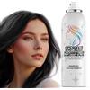 HIESGIE Spray colorante temporaneo per capelli, 150 ml, spray istantaneo per adulti e bambini, lavabile e non adesivo, formula delicata, nero, Halloween, cosplay, feste in costume, feste