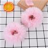 Lusofie 2 Pezzi Corda per Capelli Rosa Pompon Fascia Peluche Scrunchie Finto Coniglio Capelli Bolla Elastico Bambino Fascia Accessori per Capelli Coda di Cavallo Ragazze Accessori per Capelli Rosa