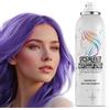 HIESGIE Spray colorante temporaneo per capelli, 150 ml, spray istantaneo per adulti e bambini, lavabile e non adesivo, formula delicata, viola, Halloween, cosplay, feste in costume, feste