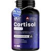 PARAFARMACIA, ORGANIC VITAMINS & FOOD OVF Cortisol Uomo 120 Capsule Cortisolo Integratore con Citrullina Malato Fosfatidilserina Ashwagandha KSM-66 Teanina Zinco Boro per Benessere Fisico, Mentale e Testosterone