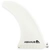 Abahub 10'' SUP pinna centrale singola, vite senza utensili, in fibra di vetro rinforzata 25,4 cm SUP Pinne di ricambio per tavola da surf, tavola da paddle stand-up, longboard