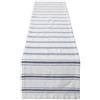 DII Collezione da tavolo, cotone, blu francese, runner da tavolo, 14x72