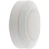Otio - Lampada Da Notte LED Multicolore RGB A Batterie - Luce Morbida e Rilassante - Vari Colori Disponibili: Bianco, Arancio, Verde, Blu, Viola - Adesivo Incluso - Bianco - 4,5 cm