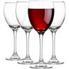 Glasmark KROSNO 1992 Bicchieri da vino Set di 4 bicchieri 300 ml Bicchieri da vino bianco Bicchieri da vino rosso Bicchiere da vino Bicchieri da acqua Dessert Cocktail Lavabili in lavastoviglie