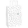 amscan 8 Sacchetti Hello Baby Paper 23,4 x 16,2 cm