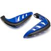 Alchemy Parts Moto Paramani con Frecce LED & Luci Diurne - Blu - DRL Adventure Moto Strada Moto Quad Trike