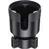 Nayubo Car Cup Holder Expander Adattatore per Hydro Flask, Yeti, Nalgene 32/40 oz Adatto a grandi bottiglie e tazze Drink Holder Extender con base regolabile per la maggior parte delle auto (nero)