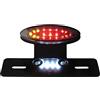 Alchemy Parts Universale Omologato LED Stop/Fanalino di Coda con Indicatori Integrati/Frecce, Lenti Fumè e Staffa di Metallo per Moto Moto Project Custom