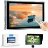 FEELWORLD FW759 Pro Touchscreen Camera Field Monitor 7 Pollici Peaking Video Assist, 300 g, 4K HDMI 1280X800 Compatibile con DSLR con Ombrellone, Supporto per DC, Type-C e NP-F Alimentazione