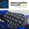 NONE SEAMETAL Cuscino coprisedile per moto Cuscino sedile morbido e confortevole in schiuma EVA nera universale per bici elettrica da moto