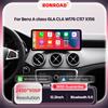BONROAD Autoradio GPS con Schermo da 12,8 Pollici, CarPlay Wireless e Android Auto per Mercedes Benz Classe A C W176 X156 C117 CLA GLA W205 W204