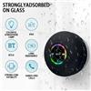 ERIKOLE Mini audio Bluetooth portatile IPX4 luci a LED impermeabili bagno esterno grande ventosa può essere assortito altoparlante da parete