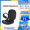 SHOKZ Cuffie Open-Ear Originali SHOKZ OpenFit 2+ T921 con Audio Dolby, Bluetooth 5.4 Wireless, Microfono, 48 Ore di Utilizzo, IP55, Ricarica Rapida