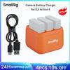 smallrig Caricabatterie SmallRig per DJI Action 6 / Action 5 Pro / 4 / 3 / Osmo 360, Ricarica Simultanea di 3 Batterie -5921