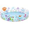 Bestway Piscina Deep Dive 3 Anelli (152x30cm) Art. 51004 - Confezione Da 1 Pezzo