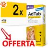 Elanco Cat AdTab Compresse Masticabili (0,5-2Kg) - Offerta [PREZZO A CONFEZIONE] Quantità minima 2, Confezione Da 6 compresse
