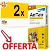 Elanco Dog AdTab Compresse Masticabili (1,3-2,5Kg) - Offerta [PREZZO A CONFEZIONE] Quantità minima 2, Confezione Da 6 compresse