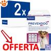 Virbac Dog Prevendog Collari 60 cm 0-25 Kg - Offerta [PREZZO A CONFEZIONE] Quantità minima 2, Confezione Da 2 Collari