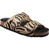 Dr.Scholl's SHOES Scholl Noelle, Sandali Donna, Zebra Beige Black, 35 EU