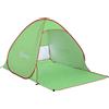 Outsunny Tenda da Spiaggia Pop Up con Protezione UV 30+ e Borsa di Trasporto, 200x150x119 cm, Verde