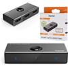Hama Switch HDMI 8K (2 in 1 out/1 in 2 out, 8K HDMI Switch per TV, PC, monitor, lettore Blu-ray, console, proiettore)