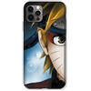 Cokitec Amahousse - Cover per iPhone 13 (6.1), motivo: Manga Naruto, colore: Bianco