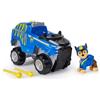 PAW Patrol Jungle Pups, Veicolo Tigre di Chase, veicolo giocattolo con personaggio Chase da collezione, giocattoli per bambini e bambine dai 3 anni in su