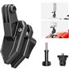 Maectech Morsetto Parabrezza Moto Staffa Fotocamera per Insta360 per GoPro | Morsetti supporto moto per accessori per Insta360 X5/X4, per supporti cam per DJI Osmo Action, kit moto 360 riprese esterne