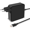 STLIERT Caricabatterie USB Type C da 65W per Lenovo Thinkpad,Dell,HP, per Huawei Matebook,Acer Chromebook e qualsiasi laptop o smartphone con adattatore da parete USB di tipo C