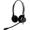 Jabra Biz 2300 Quick Disconnect Cuffie Stereo On-Ear, Cuffie con Cavo e Cancellazione del Rumore, Per Telefoni Fissi