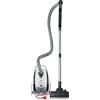 severin 7035 aspirapolvere con sacco, classe di consumo energetico A, grigio/bianco