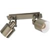 Eglo Faretto da soffitto Southery, lampada da soffitto a 2 luci con faretti