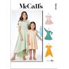 McCall's MCCALLS M8520K5 - Cartamodello per abiti in maglia per bambine e ragazze K5 (7-8-10-12-14)