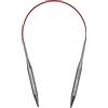 Coopay Ferri da Maglia Circolari da 40 cm, Corti e Circolari in Acciaio con Cavo Flessibile, Spille Circolari Fisse in Metallo per Piccoli Progetti,8mm