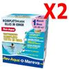 MAREVA REV-AQUA 18-30 M³ - Trattamento completo di 2 mesi per piscine con volumi da 18000 a 30000 Litri
