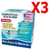 MAREVA REV-AQUA 18-30 M³ - Trattamento completo di 3 mesi per piscine con volumi da 18000 a 30000 Litri