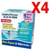 MAREVA REV-AQUA 18-30 M³ - Trattamento completo di 4 mesi per piscine con volumi da 18000 a 30000 Litri