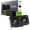 ASUS Dual NVIDIA GeForce RTX 5050 OC Edition Scheda Grafica 8GB GDDR6 128 Bit PCIe