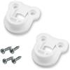 RepairCoffee 2X Supporti per Asta Compatibili con Ikea Pax KOMPLEMENT - Set di Ricambio con Viti fornite - Ricambi Riparazione Armadio Accessorio Manutenzione Ristrutturazione