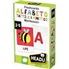 Headu - FLASHCARDS ALFABETO TATTILE E FONETICO MONTESSORI