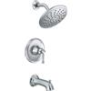 Moen Trim kit T2283EP rubinetto per doccia, Dartmoor sistema con soffione doccetta senza valvola, cromato, 1