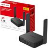 Mercusys MB113-4G Router WiFi con Sim, Wifi Portatile, 2 Antenne Pieghevoli, 4G LTE Wireless N300Mbps,Porta LAN+ Porta LAN/WAN, USB-C, Ricarica da Power Bank, VPN（Client/Server）, SMS, APP, Plug&Play