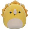 Squishmallows Lancaster il triceratopo giallo, 19,1 cm